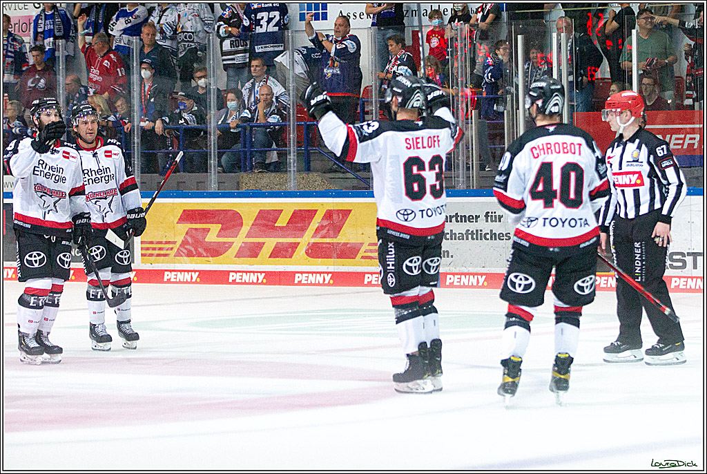 PENNY DEL;  Koelner Haie - Iserlohn Roosters; Koeln, 26.09.2021